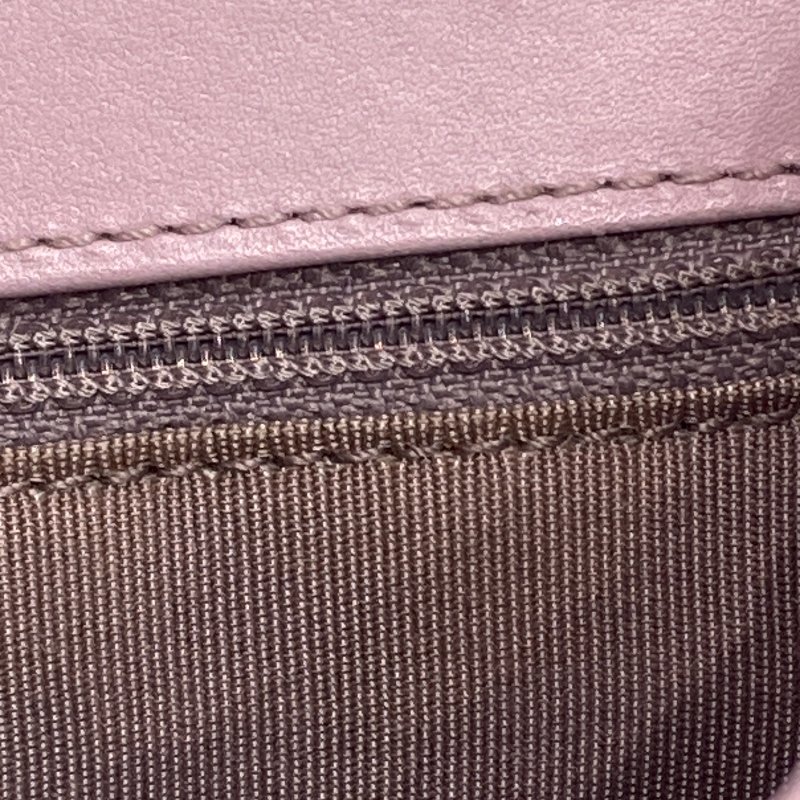 CHANEL 香奈兒 Mademoiselle Chic Flap 羊皮 肩背包 粉色-8