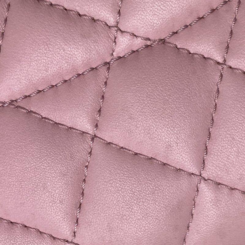 CHANEL 香奈兒 Mademoiselle Chic Flap 羊皮 肩背包 粉色-18