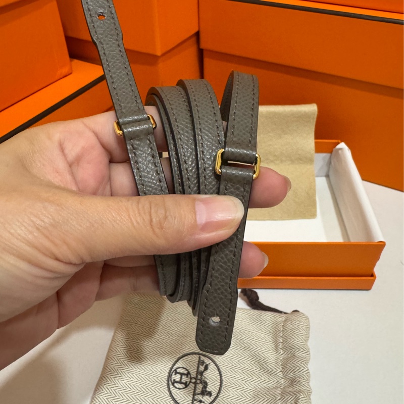 Hermes Kelly Togo 錫器灰8F 金釦 🩶 2025 K刻 僅使用一次-4