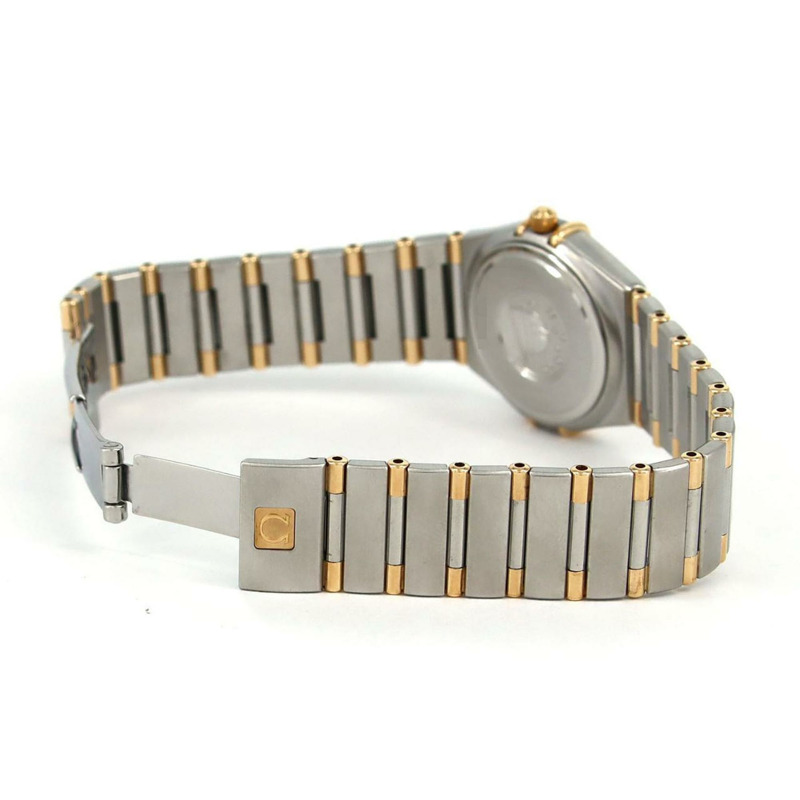 歐米茄星座系列雙色1372.10 SSxYG石英錶-7