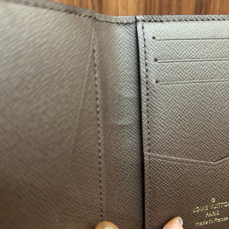 LV 原花彩色內交叉5卡對開卡夾M83337-6