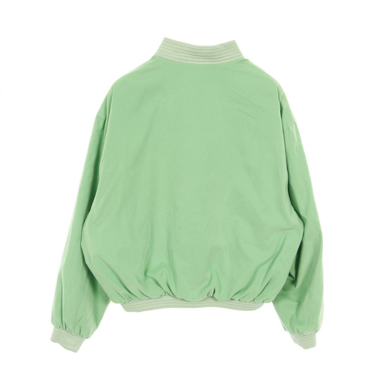 愛馬仕 (HERMES) 羽絨服,絲毛尼龍腈綸/聚酯/真絲混紡,綠色米色多色米色,二手,男女通用-1