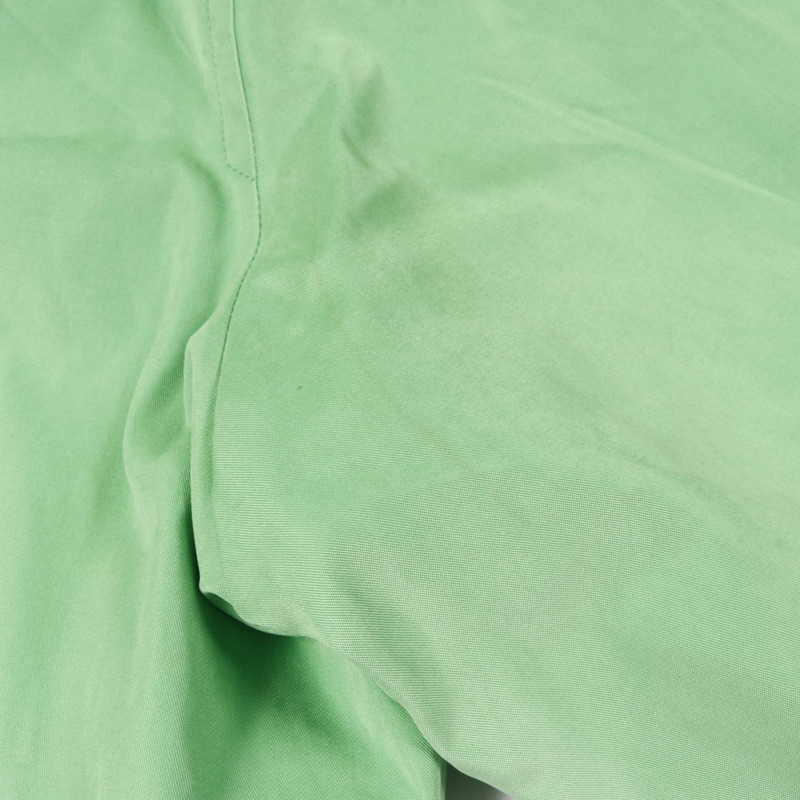 愛馬仕 (HERMES) 羽絨服,絲毛尼龍腈綸/聚酯/真絲混紡,綠色米色多色米色,二手,男女通用-11