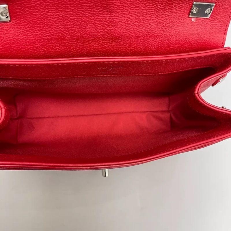 LV路易威登Mylockme BB紅色牛皮荔枝紋包-6