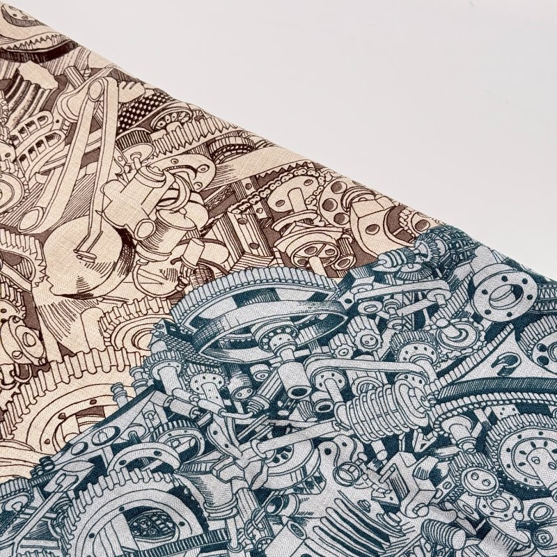 HERMES 愛馬仕 Des Chevaux Sous le Capot 喀什米爾羊毛絲綢 方巾-1