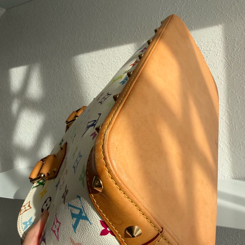 Lv三彩手提Alma村上隆-19