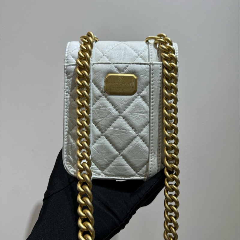 【99❤️全膜】Chanel 白金劍橋包 手機包 限量mini 斜挎包-2