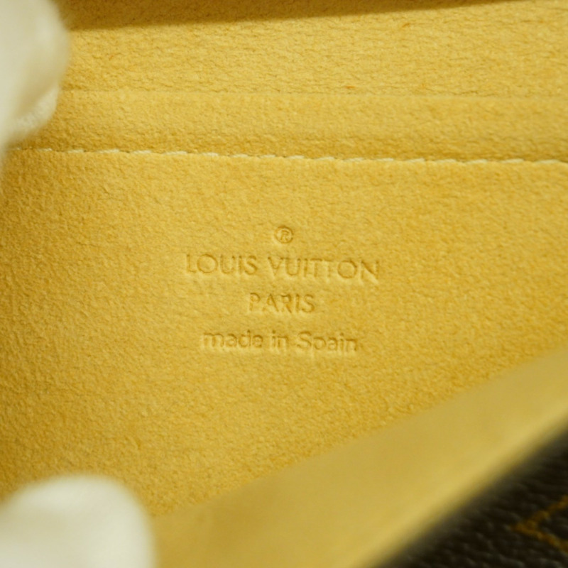 路易威登 Monogram Pochette Twin GM 女士單肩包 M51852 棕色-3