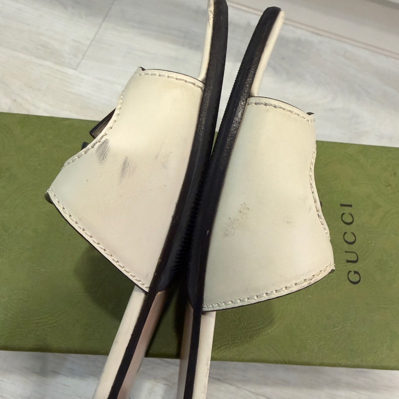 Gucci皮質拖鞋-3