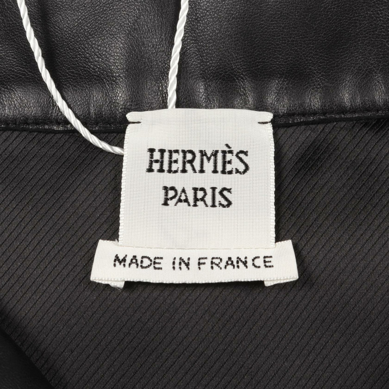 愛馬仕 (HERMES) 34號格紋羊毛半身裙，黑色多色，二手女款-2