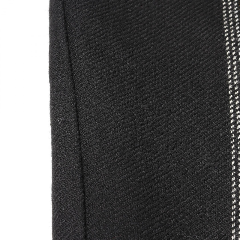 愛馬仕 (HERMES) 34號格紋羊毛半身裙，黑色多色，二手女款-9