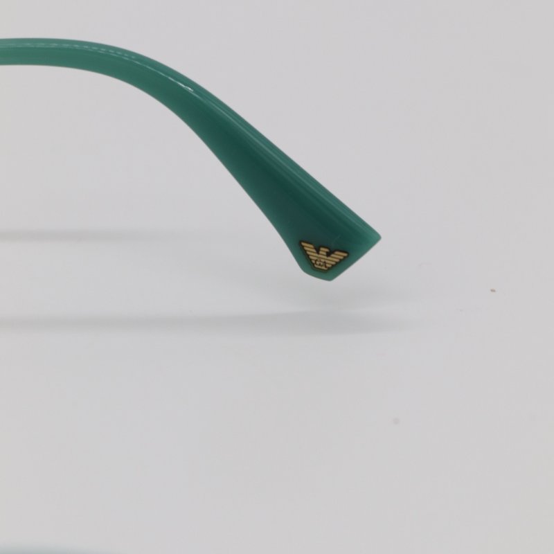 近新 💫💫 EMPORIO ARMANI 綠色圓形太陽眼鏡-10