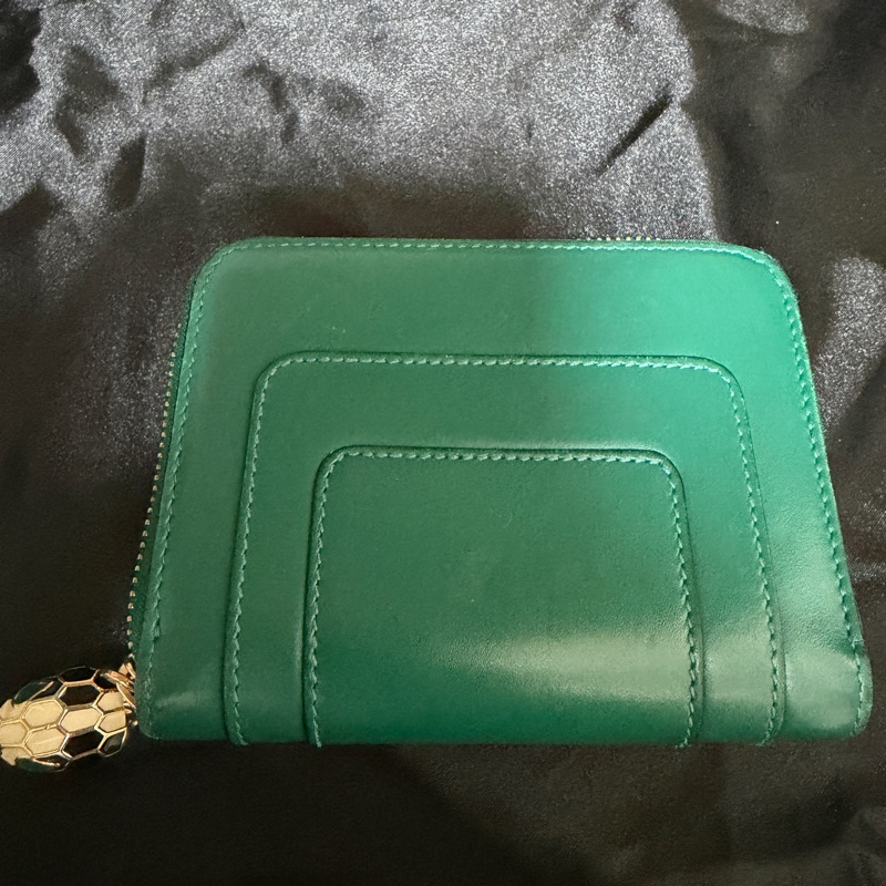 BVLGARI serpenti forever 迷你拉鍊皮夾-6