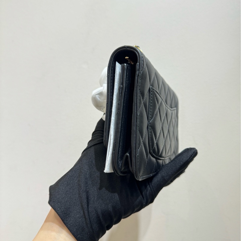 【全❤️全套】Chanel23A手工坊獅子️woc 黑金 斜挎包-3