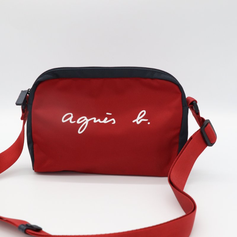 AGNES. B 軍綠色 尼龍 單肩包 托特包 超多分層 大容量 （買一贈一）-1