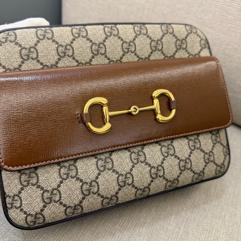 Gucci 1955馬銜釦老花相機包-12