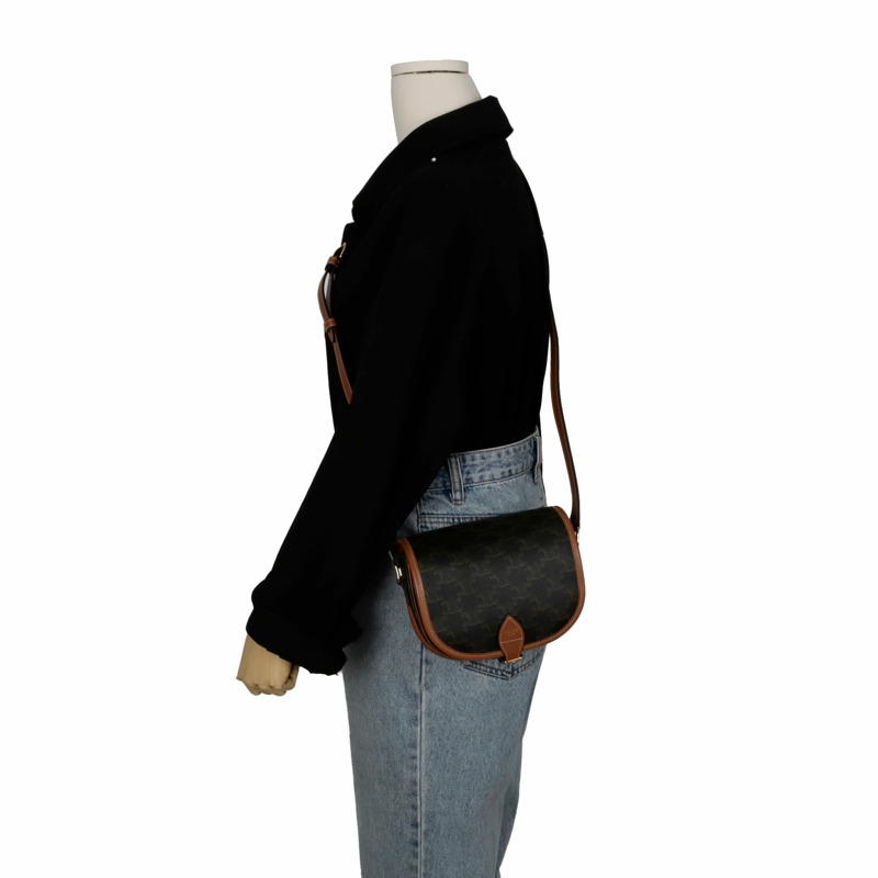 【包稅】CELINE 191502BZJ Polko 中型單肩斜背包-8