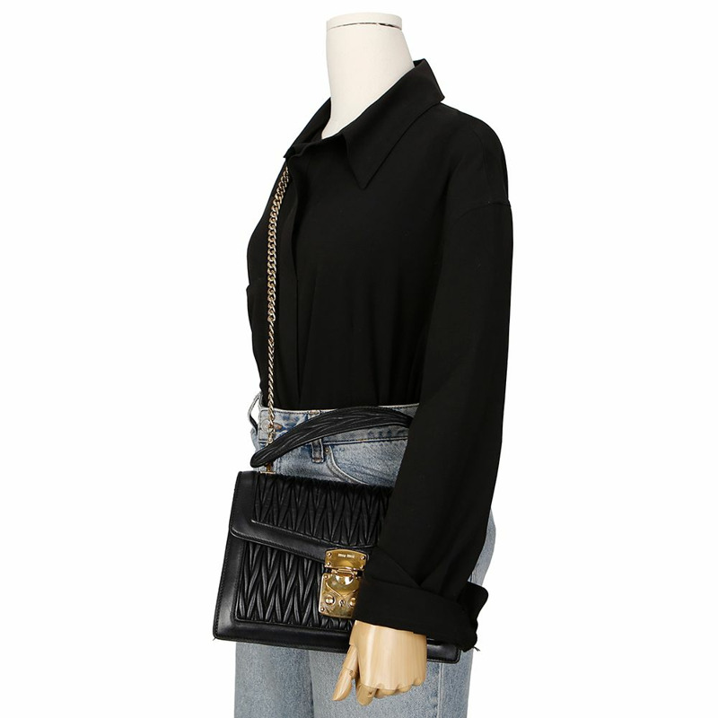 MIU MIU Matrese Confidential 手提單肩包 5BA094-12