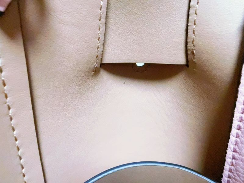 ⭐️女星同款專櫃貴款⭐️BURBERRY The Belt 小牛皮手提肩背托特包(煙燻玫瑰粉)-21