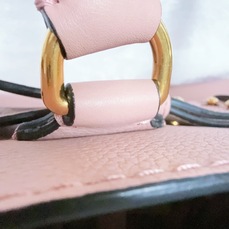 ⭐️女星同款專櫃貴款⭐️BURBERRY The Belt 小牛皮手提肩背托特包(煙燻玫瑰粉)-24