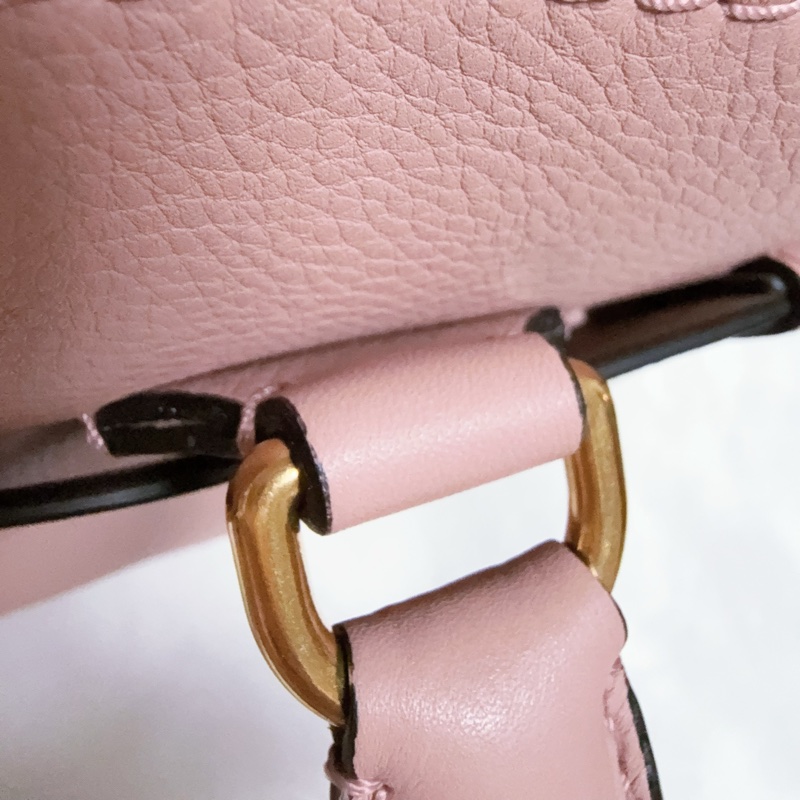 ⭐️女星同款專櫃貴款⭐️BURBERRY The Belt 小牛皮手提肩背托特包(煙燻玫瑰粉)-26