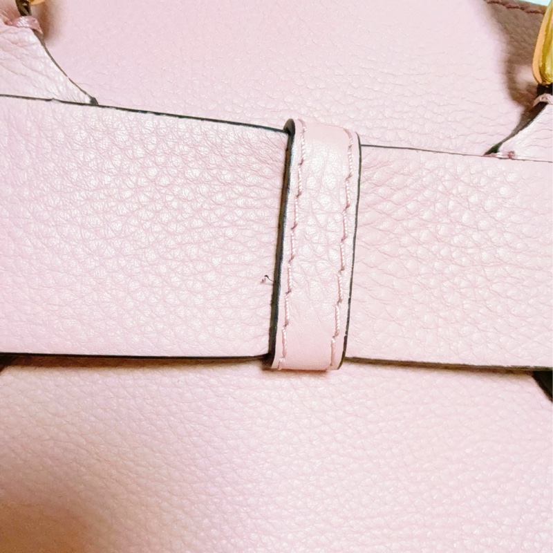 ⭐️女星同款專櫃貴款⭐️BURBERRY The Belt 小牛皮手提肩背托特包(煙燻玫瑰粉)-38