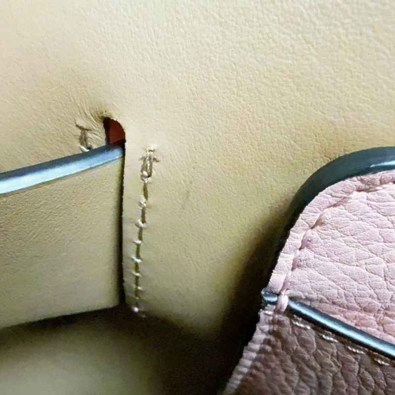 ⭐️女星同款專櫃貴款⭐️BURBERRY The Belt 小牛皮手提肩背托特包(煙燻玫瑰粉)-40