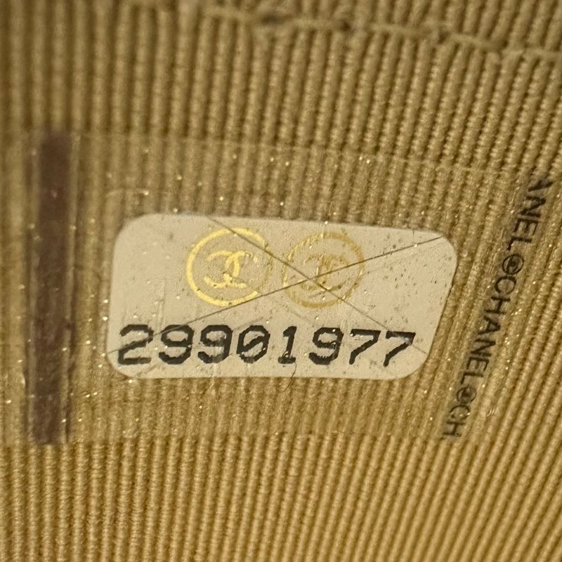 【美收精品】CHANEL黑色羊皮金球小肩背包 4-491-20