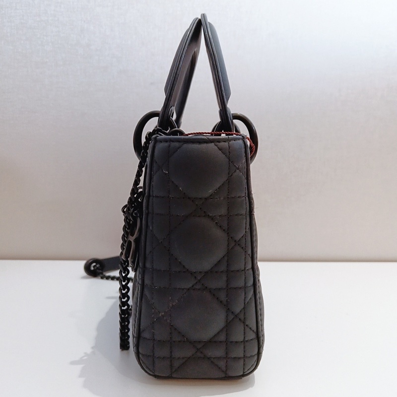 98新迪奧Dior 磨砂黑戴妃三格-2