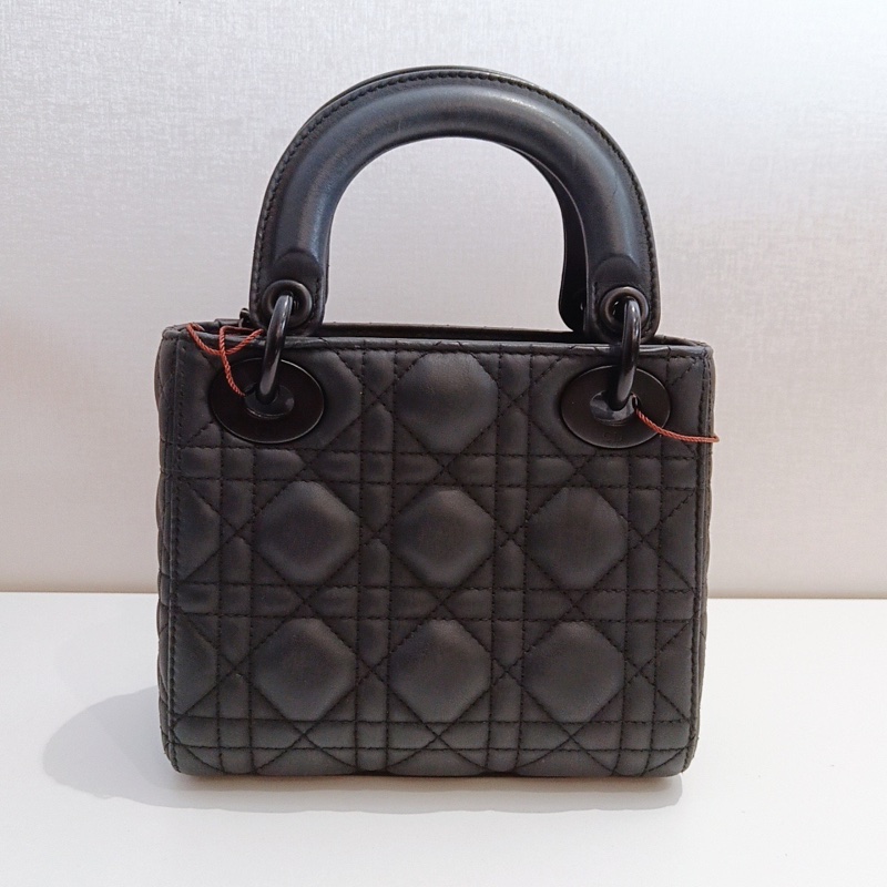 98新迪奧Dior 磨砂黑戴妃三格-6