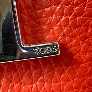 ＊奢華大道國際精品＊【T0151】TOD'S 橘色牛皮 APA 手提/斜背包 XBWAPAEL000 0 直購-6