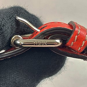 ＊奢華大道國際精品＊【T0151】TOD'S 橘色牛皮 APA 手提/斜背包 XBWAPAEL000 0 直購-8