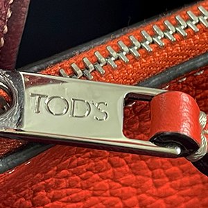 ＊奢華大道國際精品＊【T0151】TOD'S 橘色牛皮 APA 手提/斜背包 XBWAPAEL000 0 直購-9