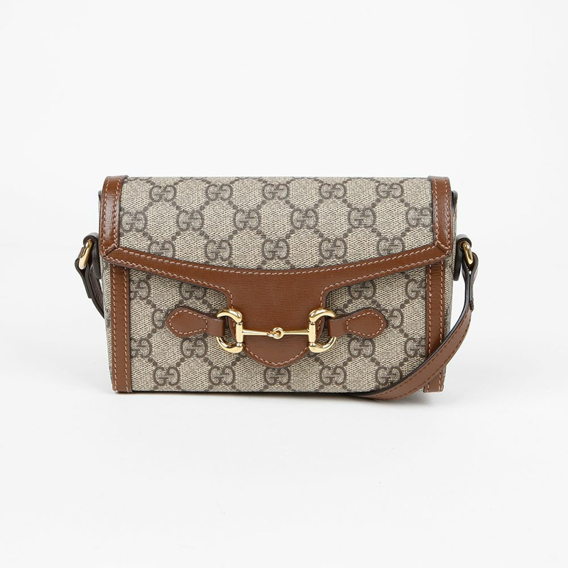 GUCCI Horsebit 1955 迷你肩斜背包 699296-1