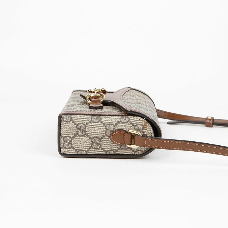 GUCCI Horsebit 1955 迷你肩斜背包 699296-5