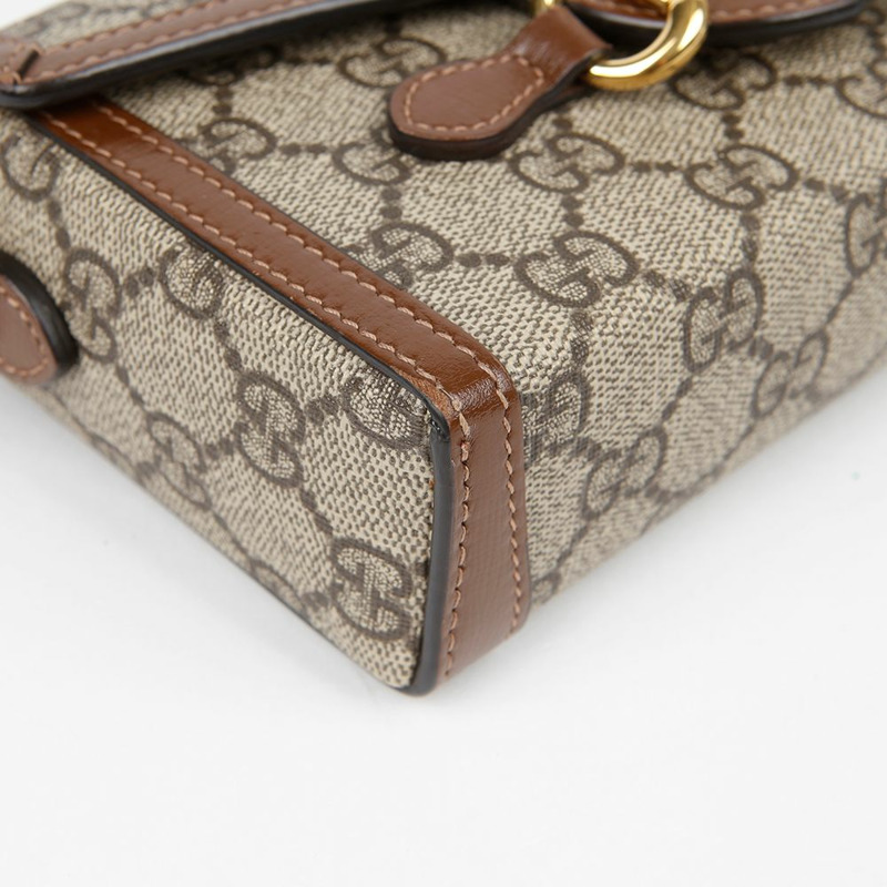 GUCCI Horsebit 1955 迷你肩斜背包 699296-8