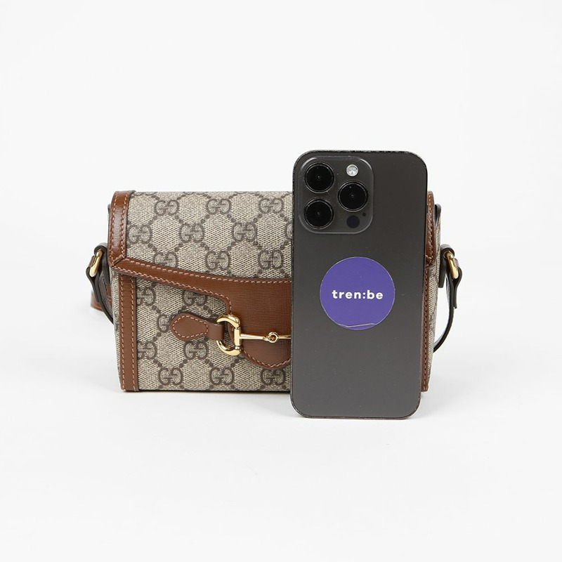 GUCCI Horsebit 1955 迷你肩斜背包 699296-9