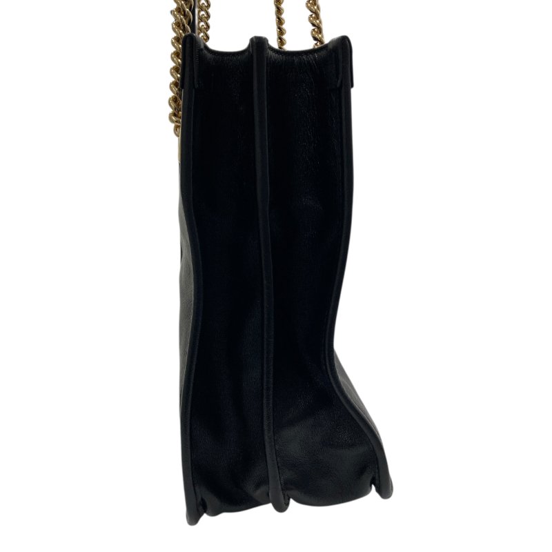 GUCCI 古馳 621144 1955 Horsebit 油蠟皮 肩背包 黑色-2