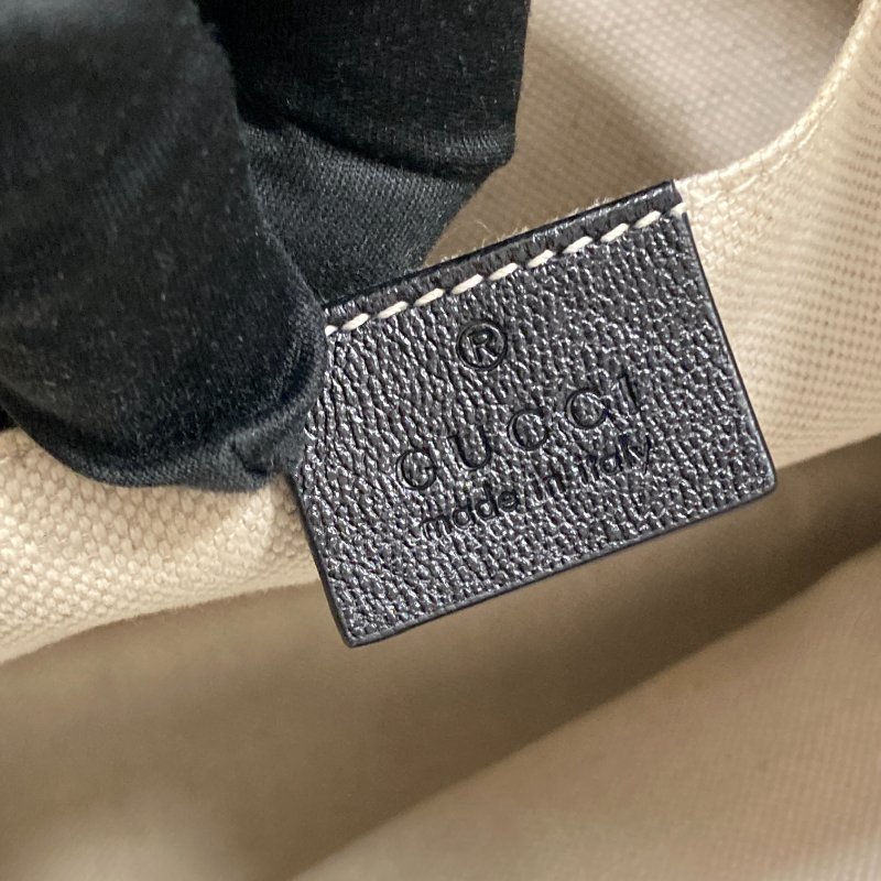 GUCCI 古馳 621144 1955 Horsebit 油蠟皮 肩背包 黑色-8