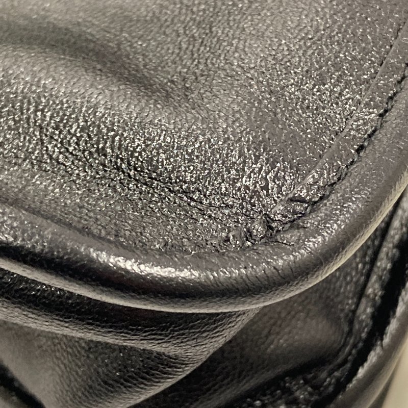 GUCCI 古馳 621144 1955 Horsebit 油蠟皮 肩背包 黑色-11