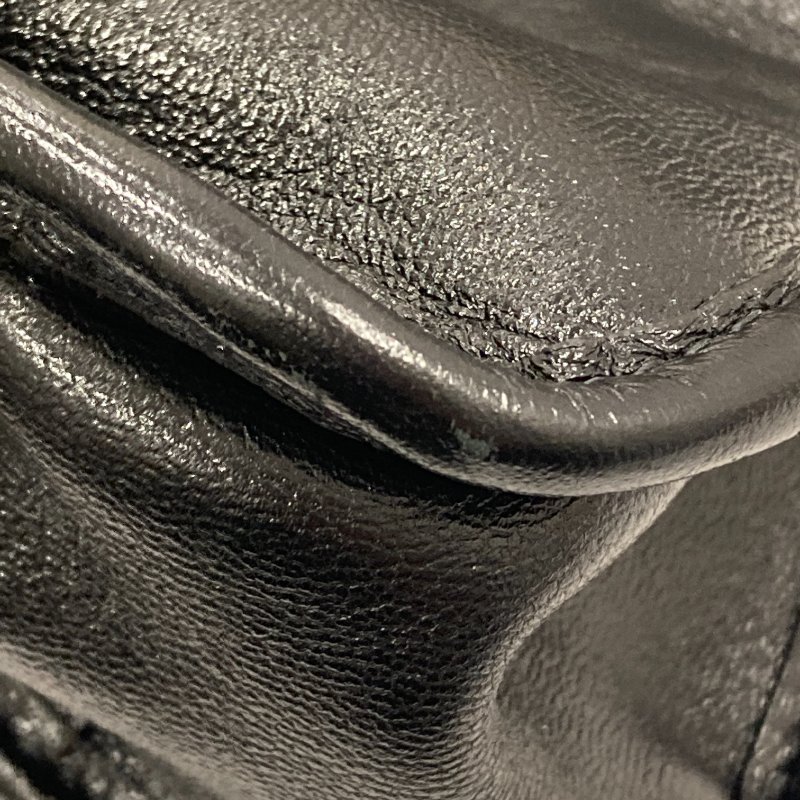 GUCCI 古馳 621144 1955 Horsebit 油蠟皮 肩背包 黑色-13