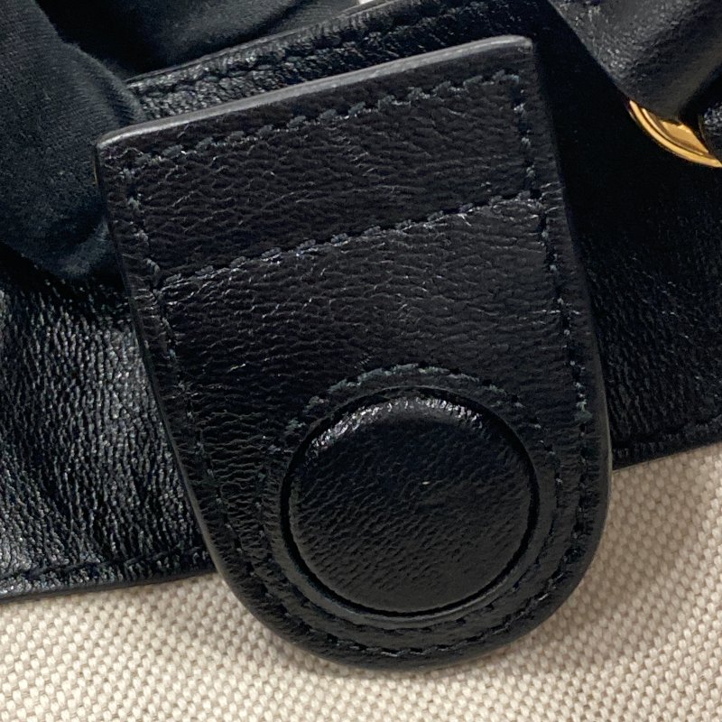 GUCCI 古馳 621144 1955 Horsebit 油蠟皮 肩背包 黑色-17