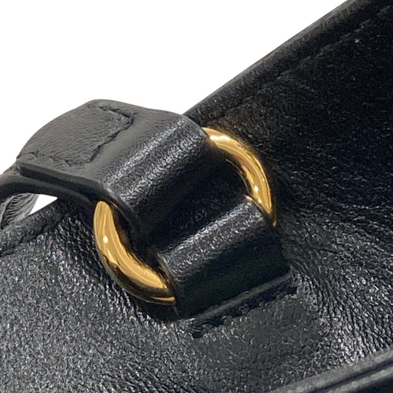 GUCCI 古馳 621144 1955 Horsebit 油蠟皮 肩背包 黑色-20