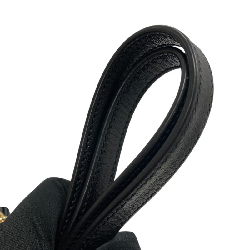 GUCCI 古馳 621144 1955 Horsebit 油蠟皮 肩背包 黑色-21