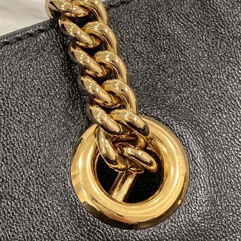 GUCCI 古馳 621144 1955 Horsebit 油蠟皮 肩背包 黑色-23