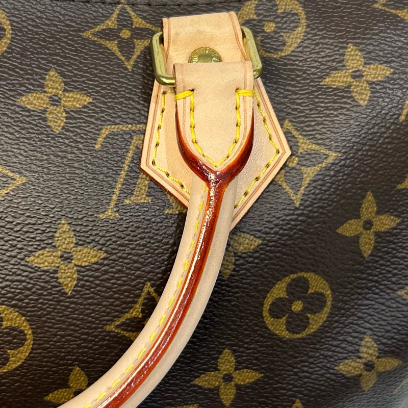 LV原花背帶款Speedy30手提側背波士頓M41112-8
