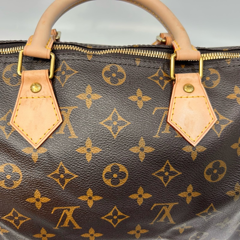 LV原花背帶款Speedy30手提側背波士頓M41112-9