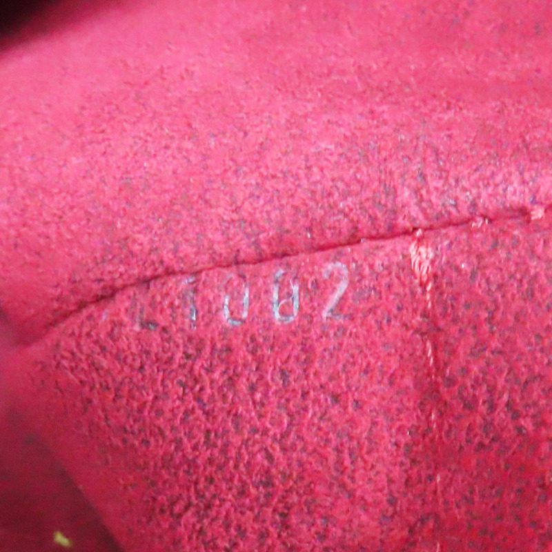 棕色 原花 帆布 Croissant MM 肩背包【LOUIS VUITTON LV 路易威登】 M51512-4