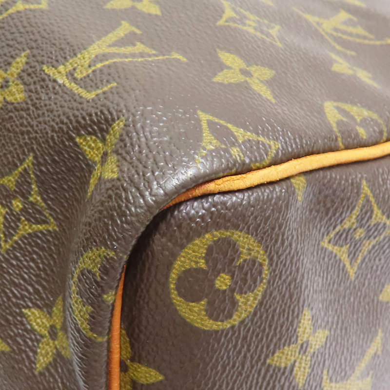 棕色 原花帆布 Speedy 40 波士頓包 手提包【LOUIS VUITTON LV 路易威登】 M41522-9