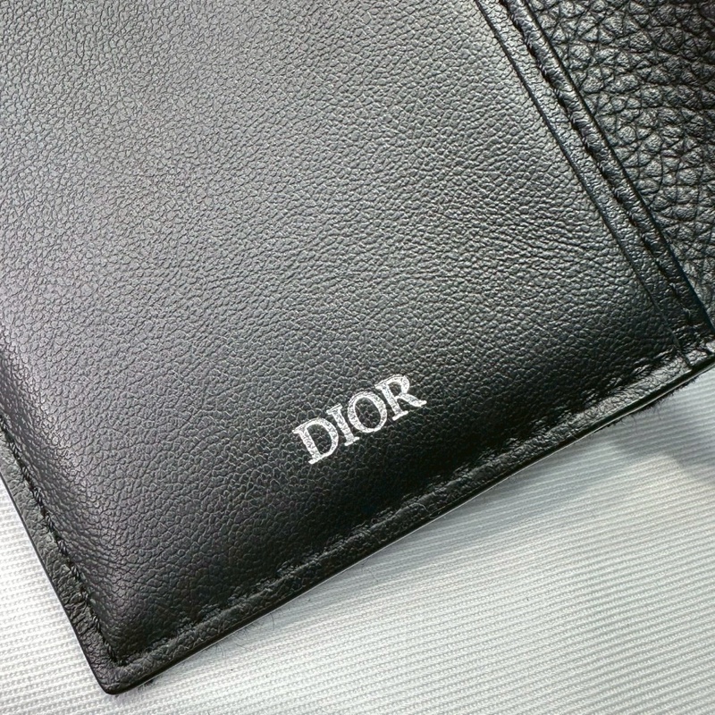 DIOR Saddle直式對折卡夾-6